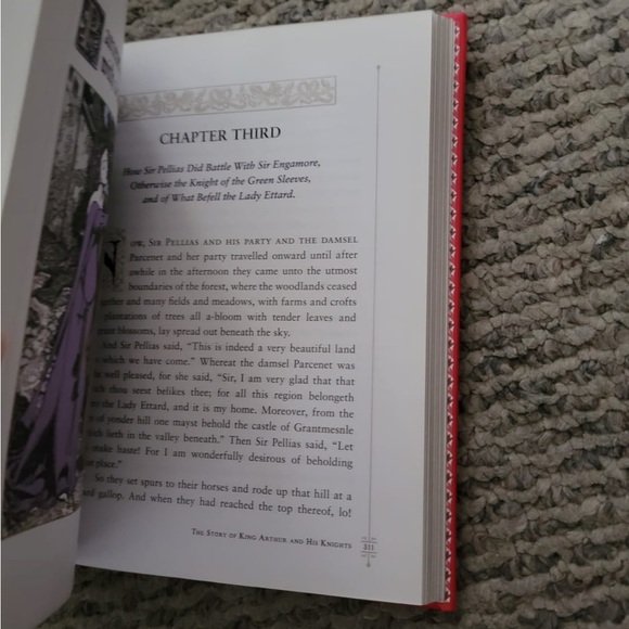 The story of King Arthur and his knights book by Howard byle - Picture 2 of 2